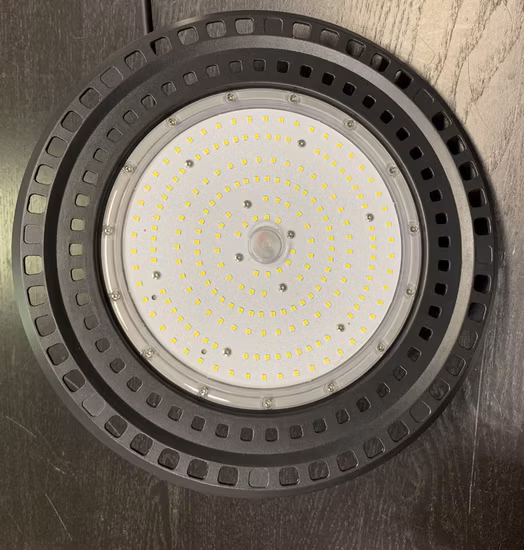 모션 센서 옵션이 포함된 고급 UFO LED 하이 베이 조명, 180lm/W, 5